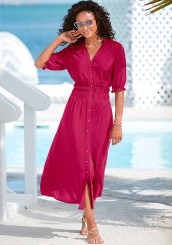 Robe-chemise BUFFALO en rose : devant