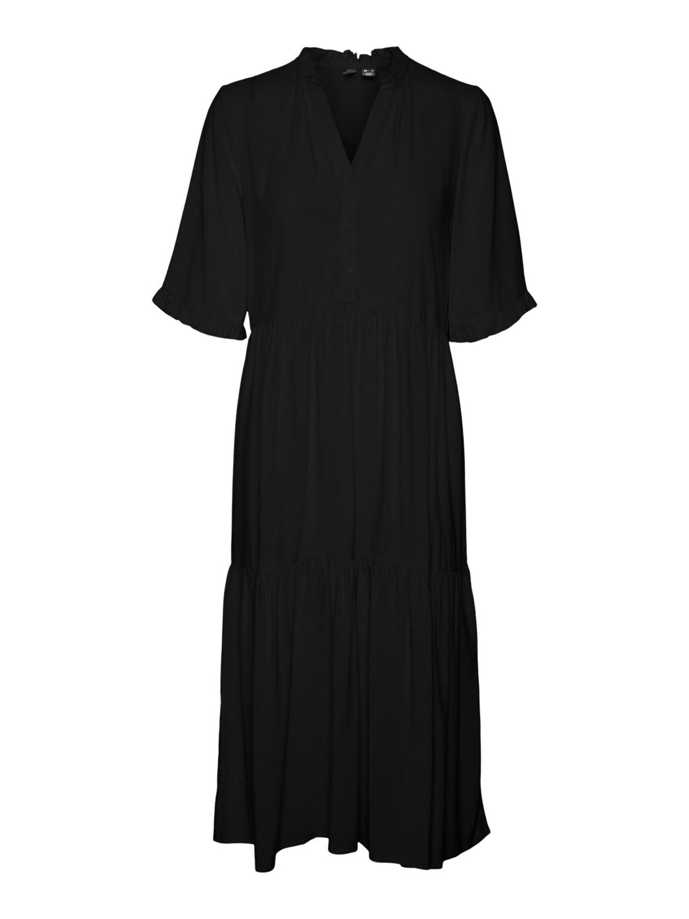 VERO MODA Kjole 'Easy' i sort: forside