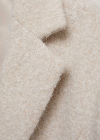 MANGO Mantel 'Finster' in Beige