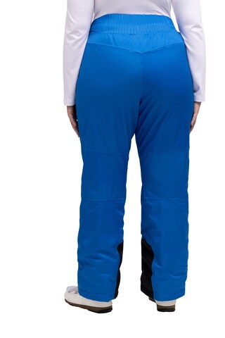 Ulla Popken Regular Weatherproof pants in Blue