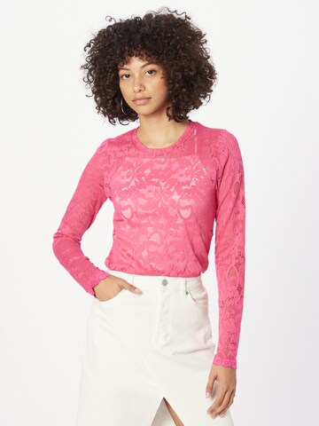 CULTURE Bluse 'Nicole' i pink: forside