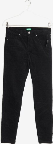 UNITED COLORS OF BENETTON Pants in XXS in Black: front