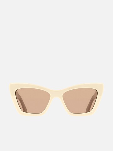 FERRAGAMO Sunglasses in Beige