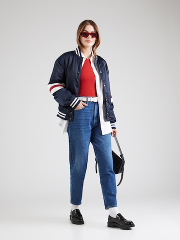 TOMMY HILFIGER Top w kolorze czerwony