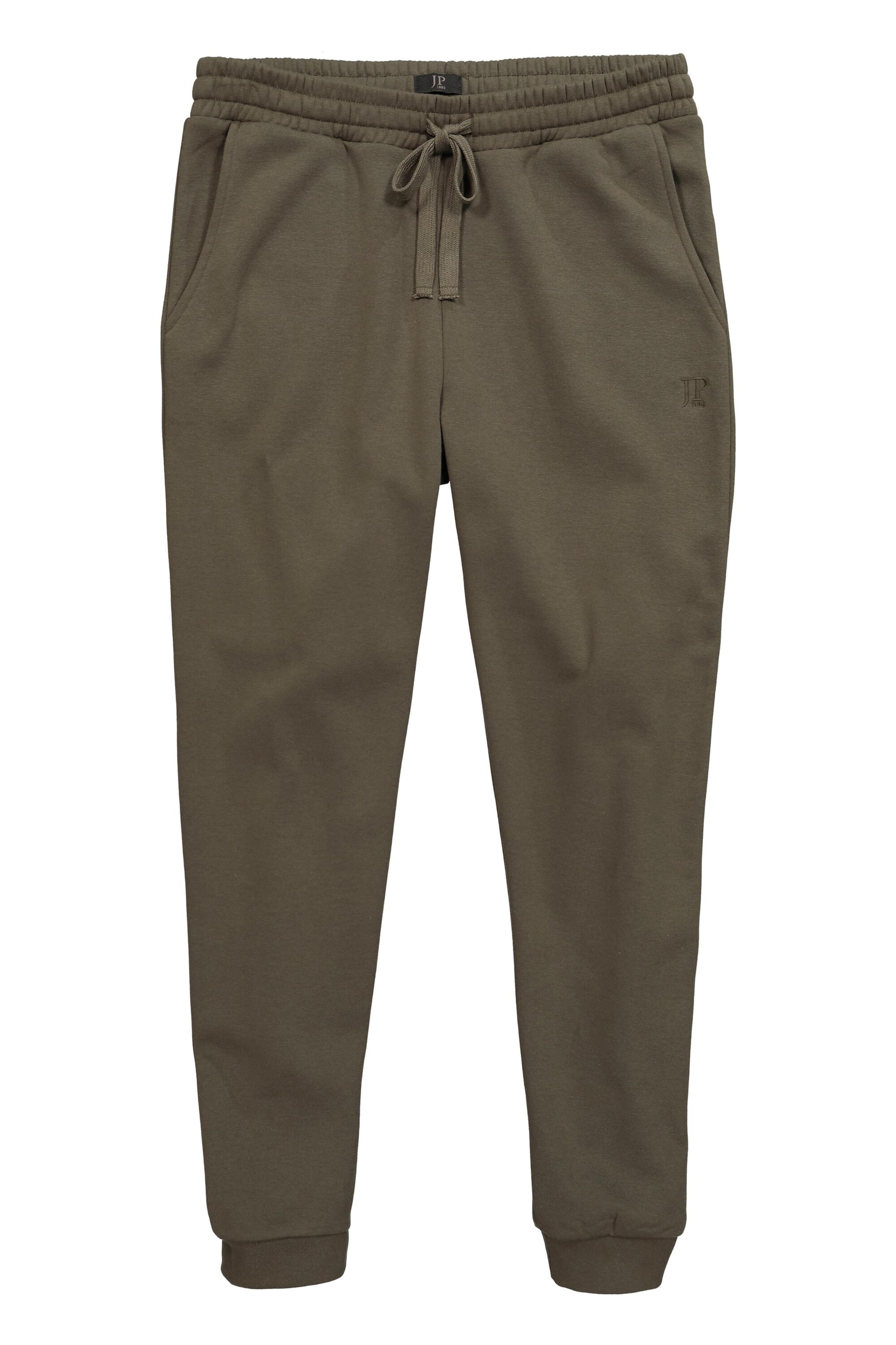 JP1880 Tapered Broek in Groen: voorkant