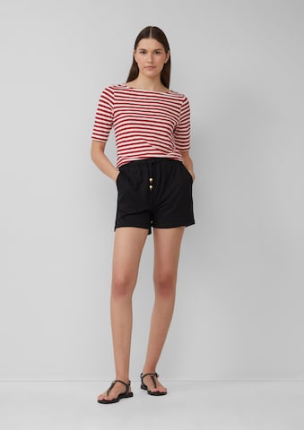 s.Oliver Regular Shorts in Schwarz: Vorderseite
