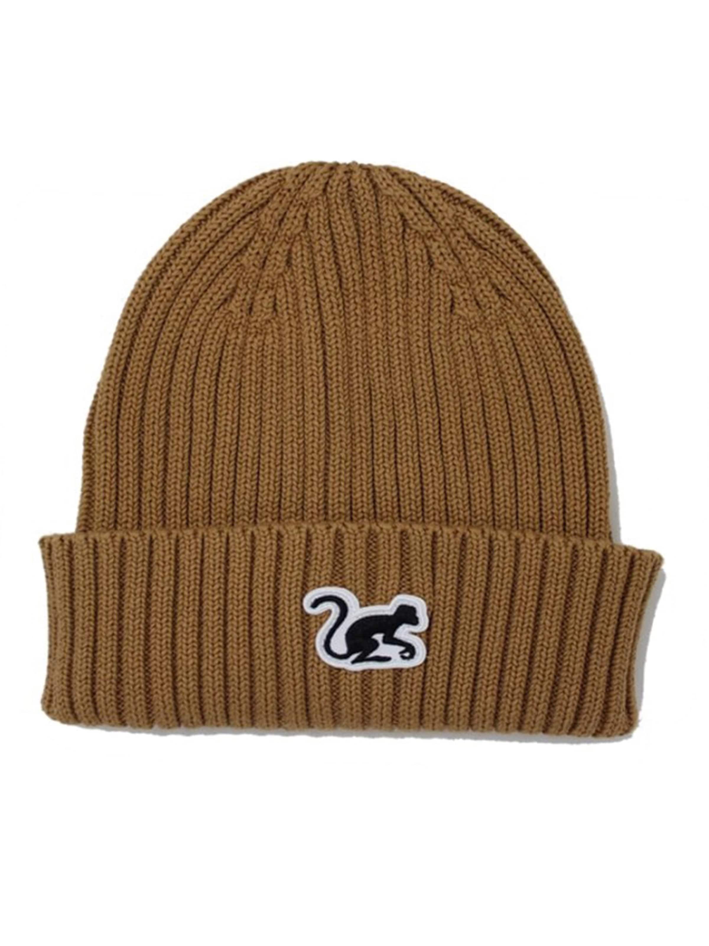 Surf Monkey - Gorra en marrón: frente