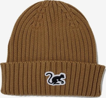 Surf Monkey Beanie in Brown: front
