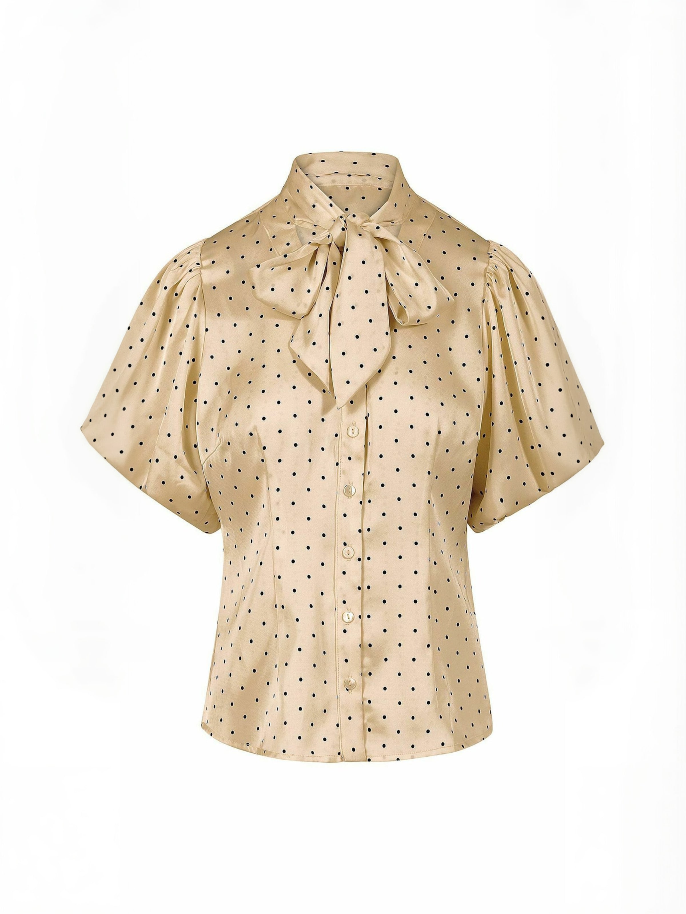 Coster Copenhagen - Camiseta ' Blouse ' en beige: frente
