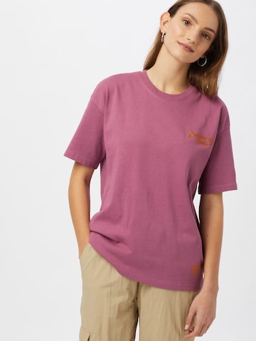 Superdry - Camisa em roxo