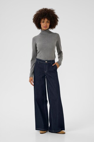 CULTURE Wide leg Jeans in Blauw