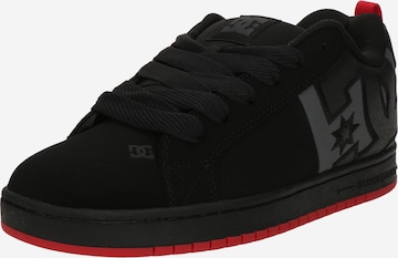 juoda DC Shoes Sportbačiai be auliuko: priekis