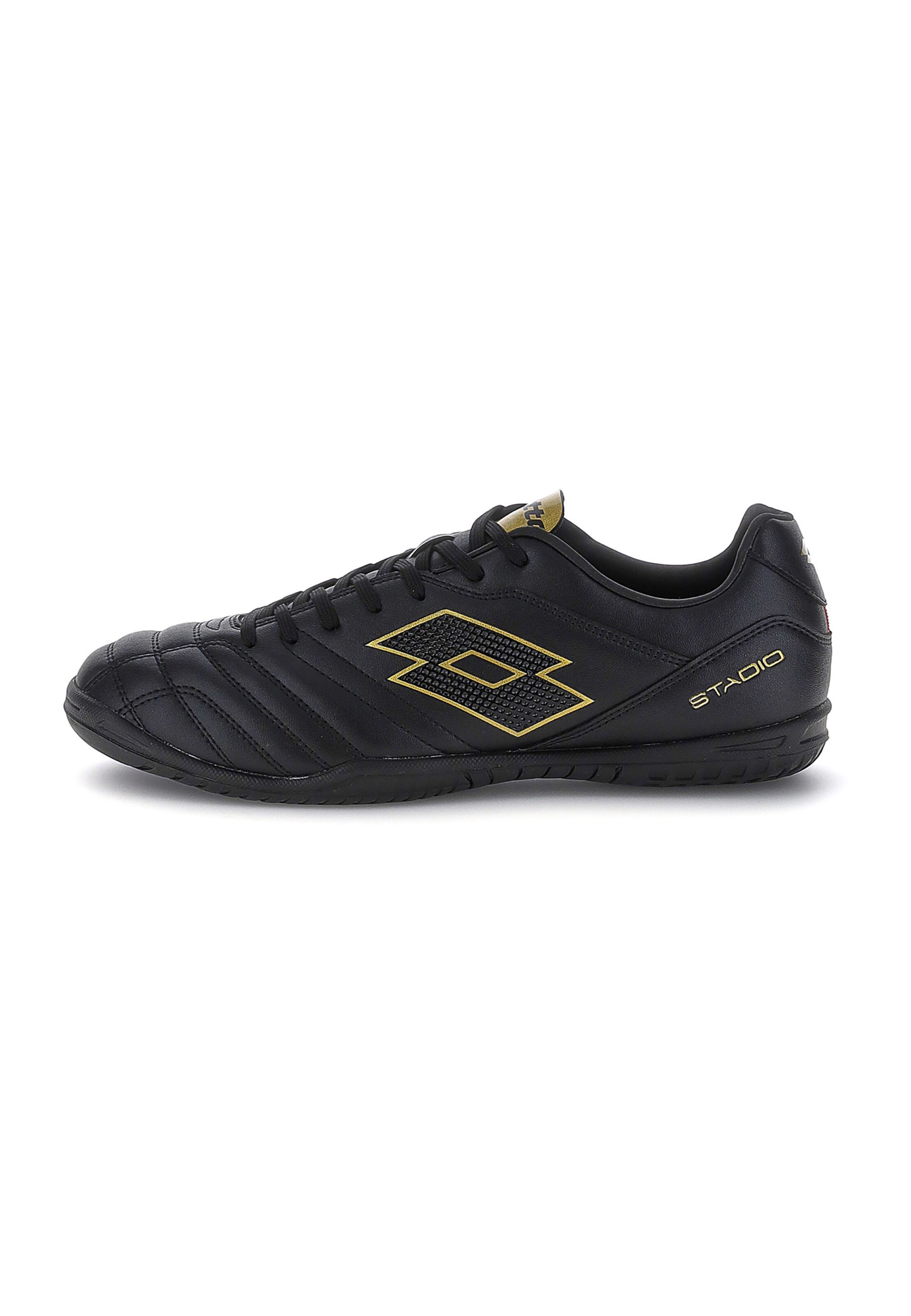 LOTTO Voetbalschoen 'Stadio 705 II' in Zwart: voorkant