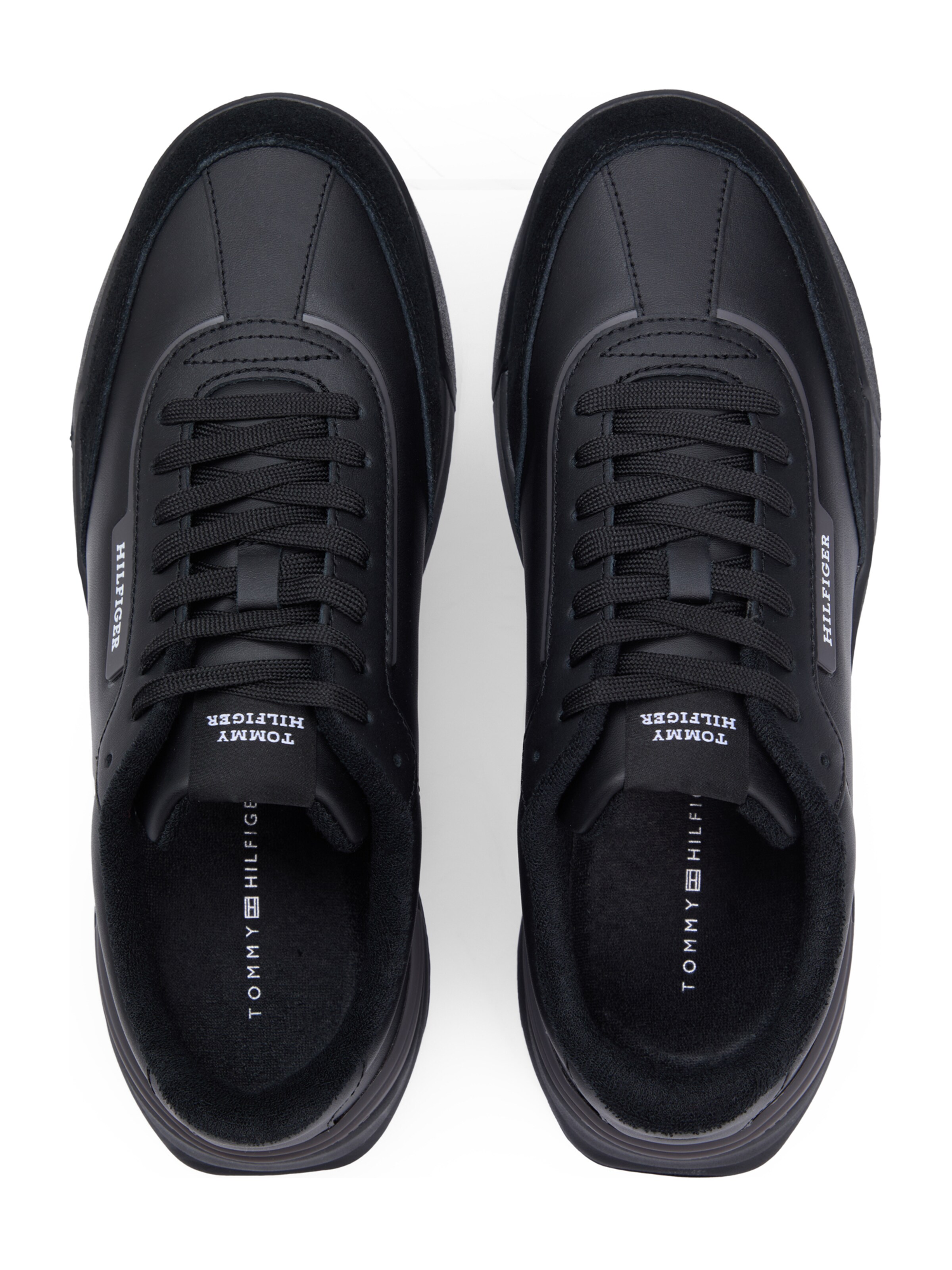 TOMMY HILFIGER Nizke superge 'RETRO' | črna barva: zgoraj
