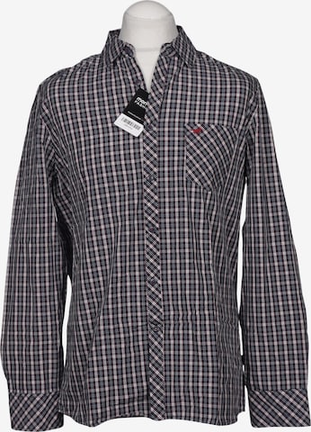 MUSTANG Hemd M in Blau: Vorderseite