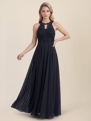 APART Evening Dress in Blue: front