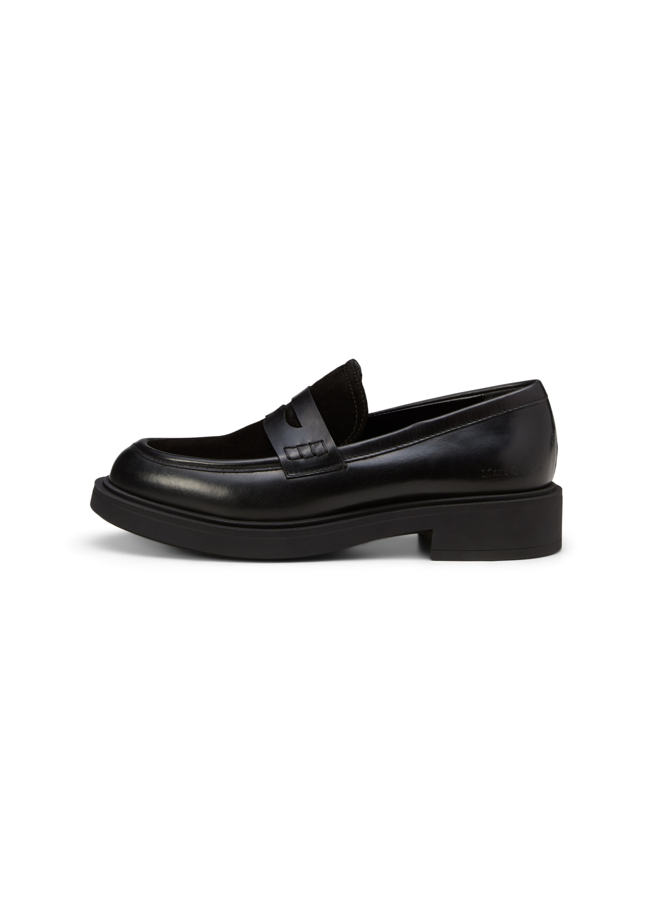 Marc O'Polo Classic Flats 'Lea' in Black