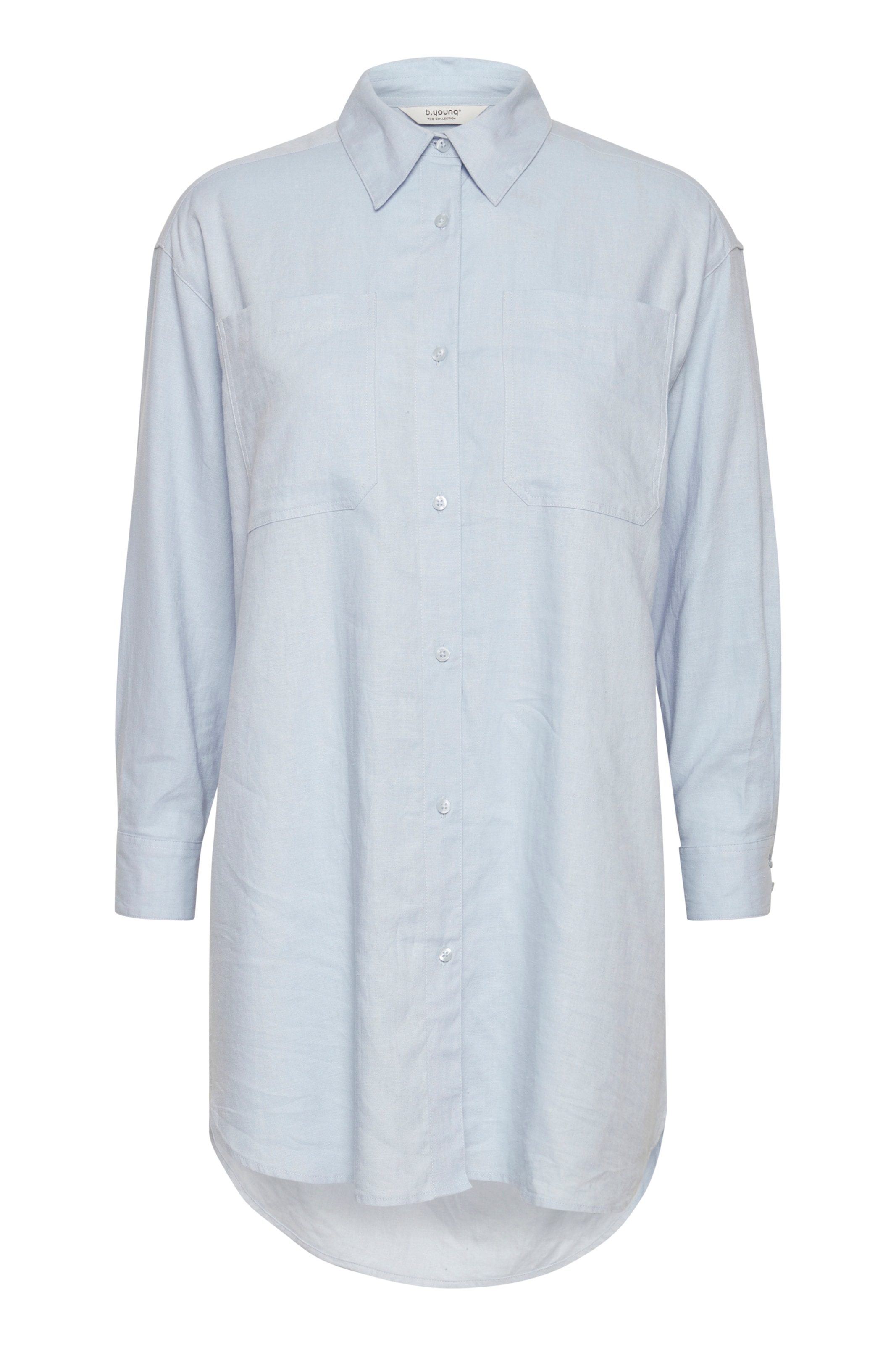 Chemisier 'FALAKKA' b.young en bleu : devant