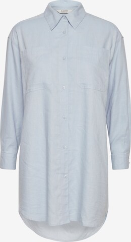 b.young Blouse 'BYFALAKKA' in Blauw: voorkant