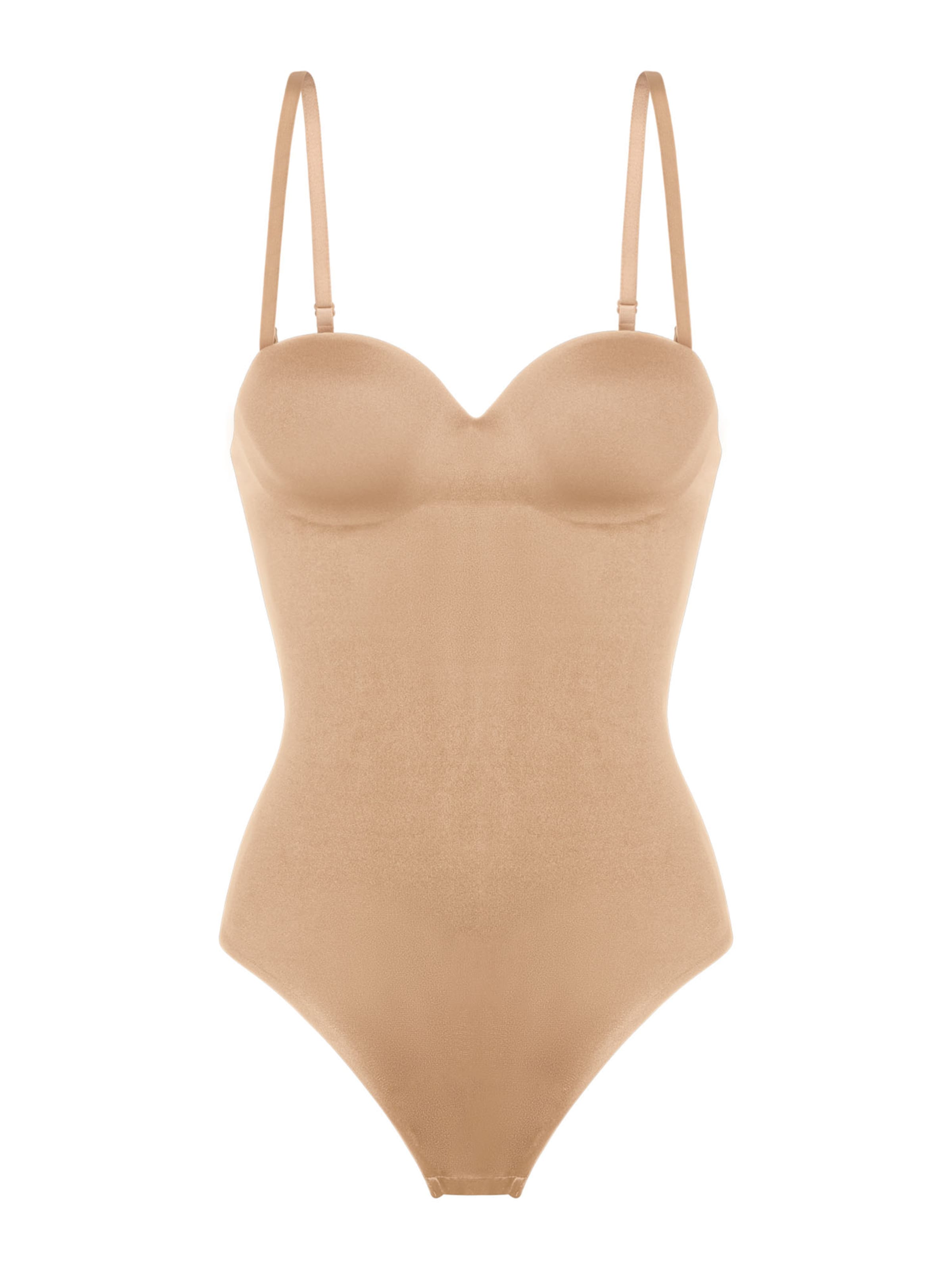 Dorina Shaping bodysuit in Beige: front