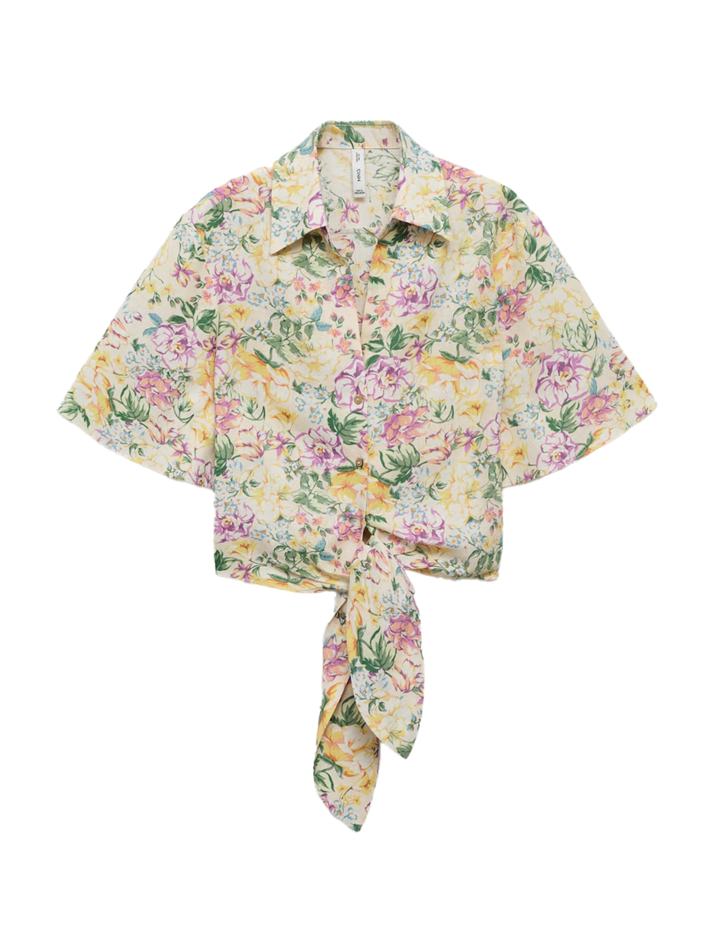 MANGO Blúzka - Béžová: predná strana