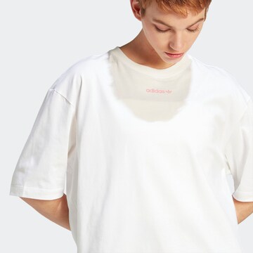 T-shirt 'Island Club Graphic' ADIDAS ORIGINALS en blanc