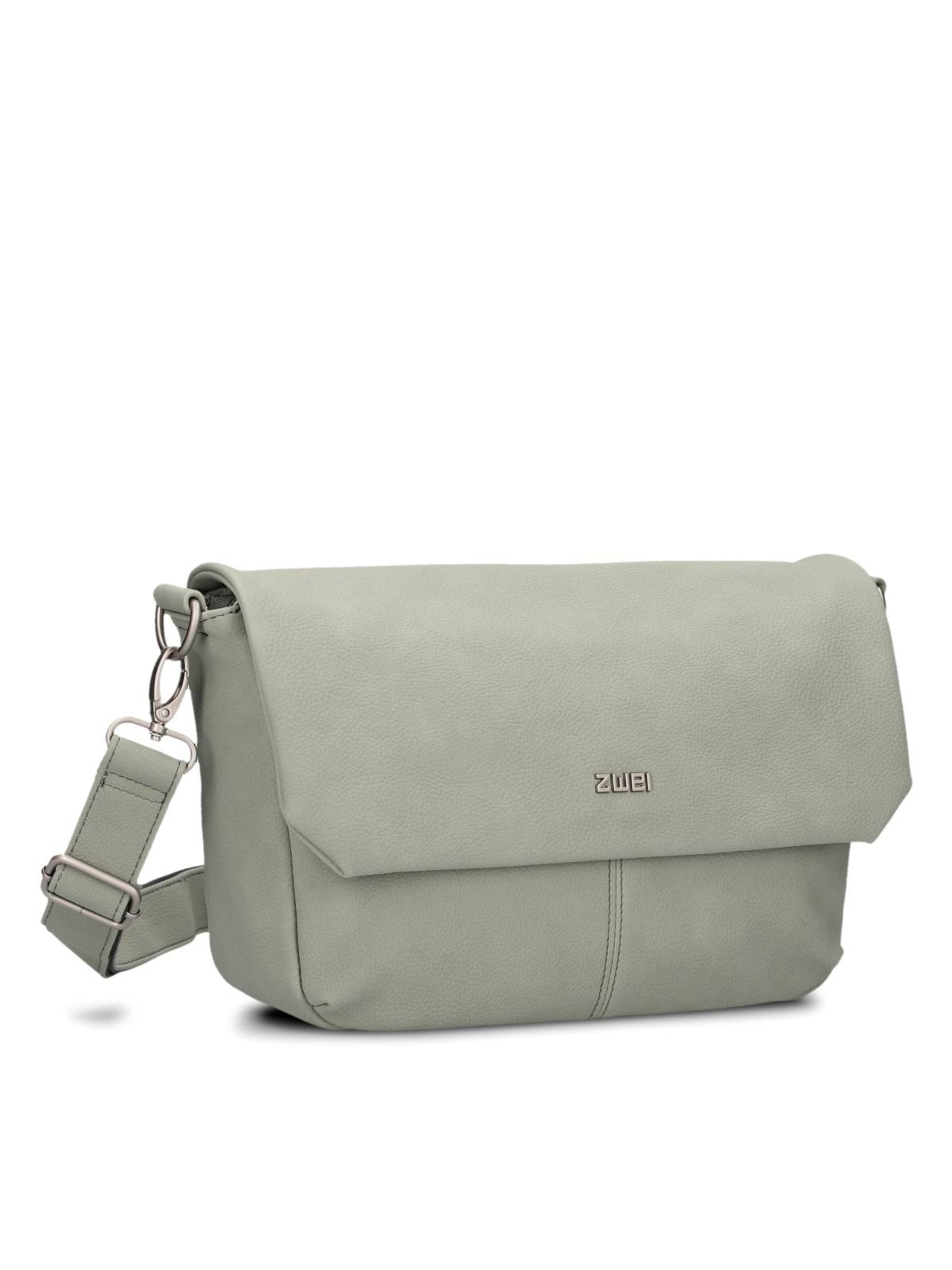 ZWEI - Bolso de mano 'MADEMOISELLE.M M60' en gris: frente