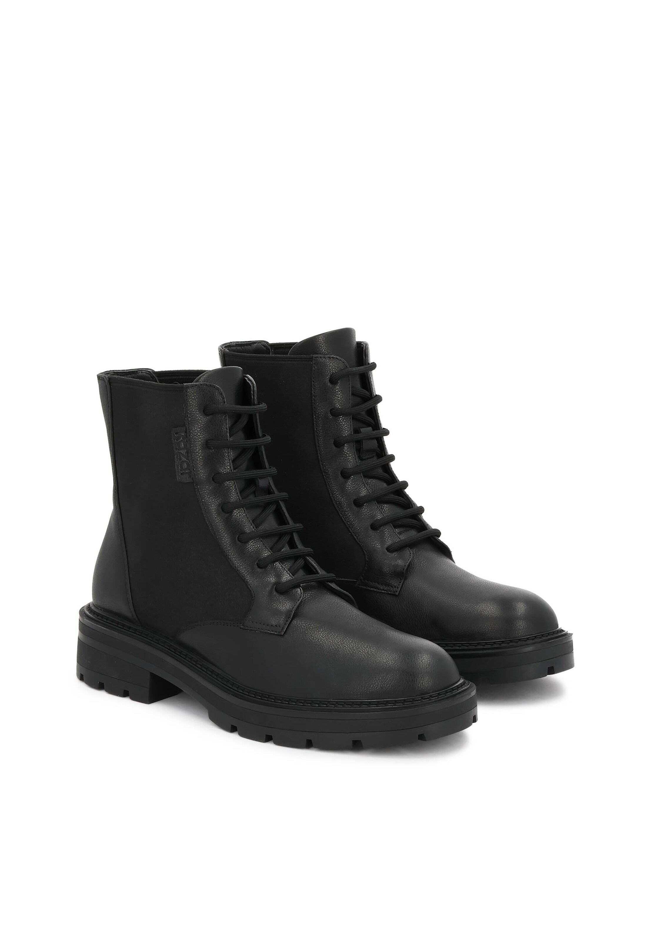 Stivaletto stringato di Kazar in nero