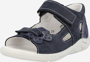 Sandalo di Pepino in blu: frontale