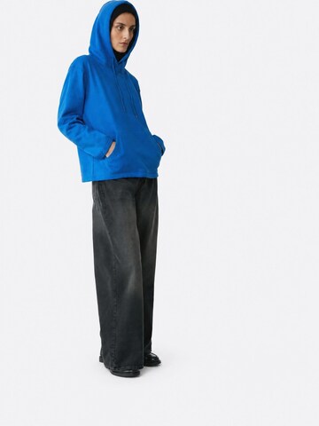 Sweat-shirt Ethiquet en bleu