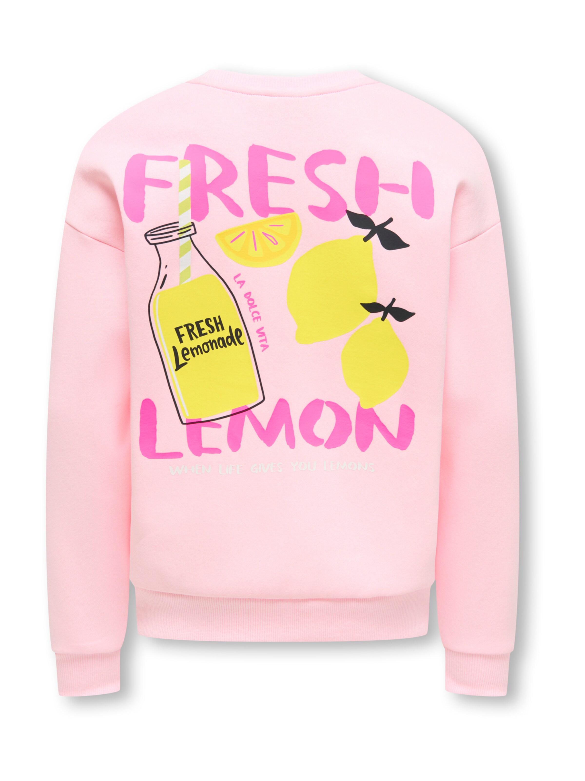 ONLY GIRLS Sweatshirt 'KOGCANASTA' in Pink