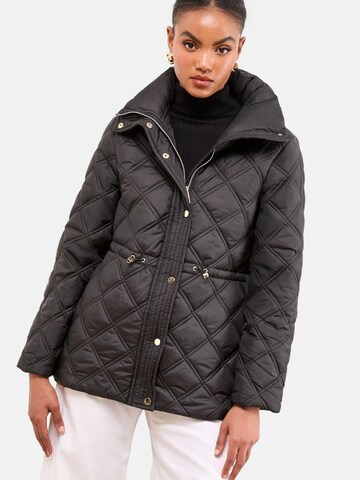 Lipsy Φθινοπωρινό και ανοιξιάτικο μπουφάν σε μαύρο: μπροστά