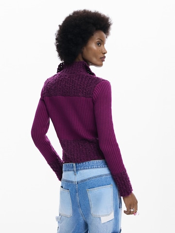 Desigual Кофта на молнии в Лиловый