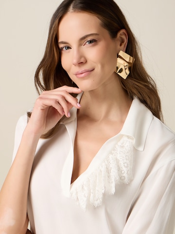 oltre - Blusa en blanco