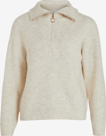 VILA Sweater 'Mathilda' in Beige: front
