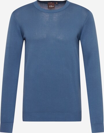 Oscar Jacobson Sweater in Blue: front