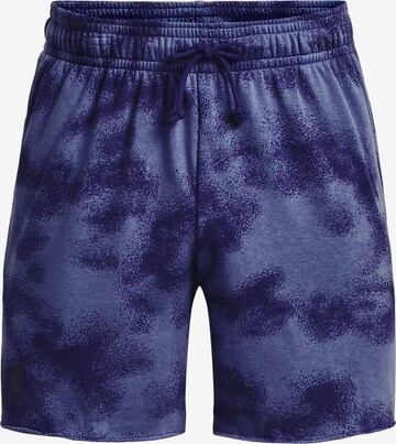 UNDER ARMOUR Regular Sportshorts 'Rival' in Blau: predná strana