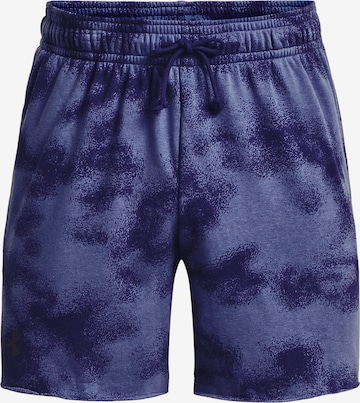 UNDER ARMOUR Sportshorts 'Rival' in Blau: Vorderseite