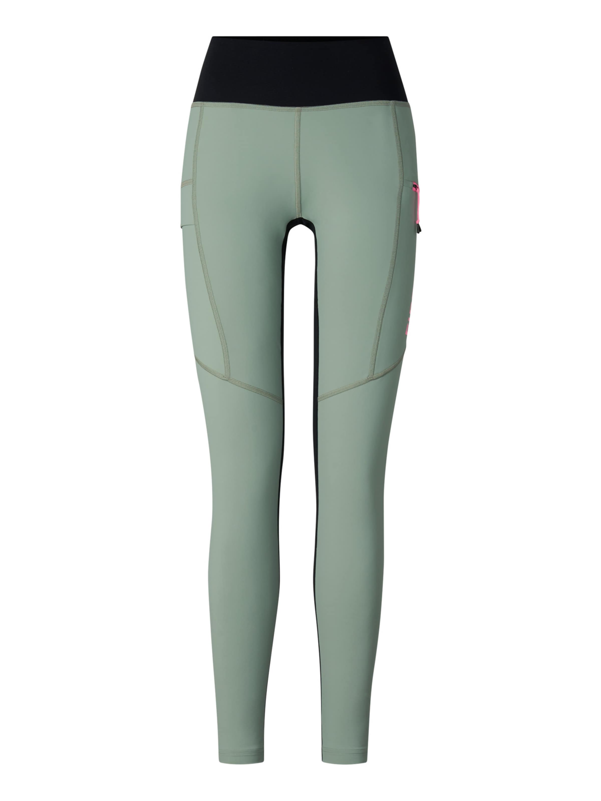 Bogner Fire + Ice Slimfit Leggings 'Tights Candra' in Grün: Vorderseite