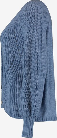 Hailys Knit Cardigan 'Ida' in Blue