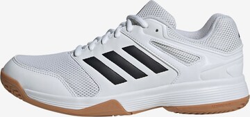 ADIDAS PERFORMANCE Athletic Shoes 'Speedcourt' in White: front