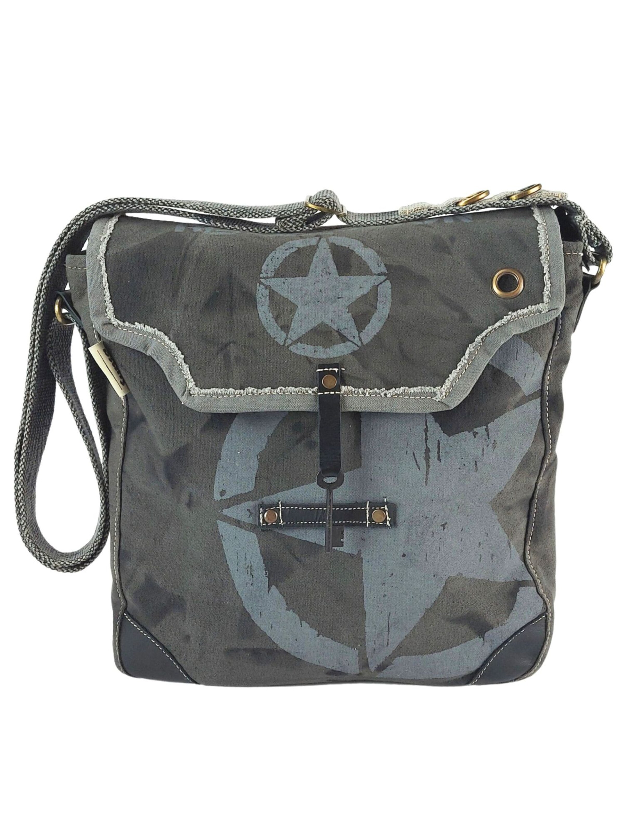 Sunsa Crossbody Bag 'Sunsa' in Black: front