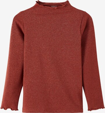 NAME IT Shirt 'Rikort' in Rood: voorkant