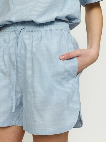 Regular Pantalon ' SREbbi ' Soft Rebels en bleu : sur le côté