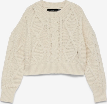 VERO MODA - Jersey 'CHER' en beige: frente