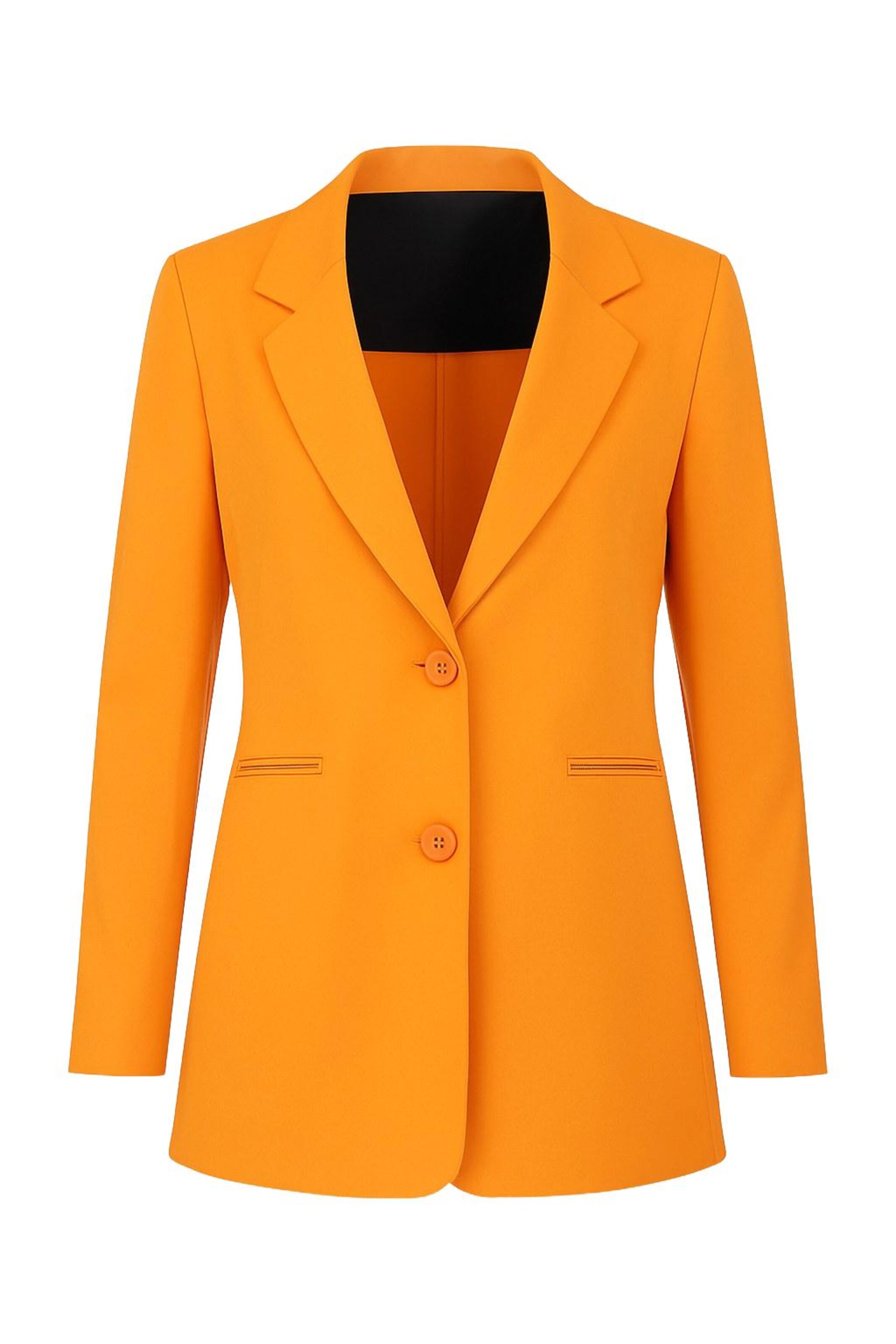 MODAMIHRAM Blazer in Orange: front