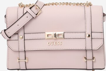 GUESS Schoudertas 'EMILEE' in Roze: voorkant