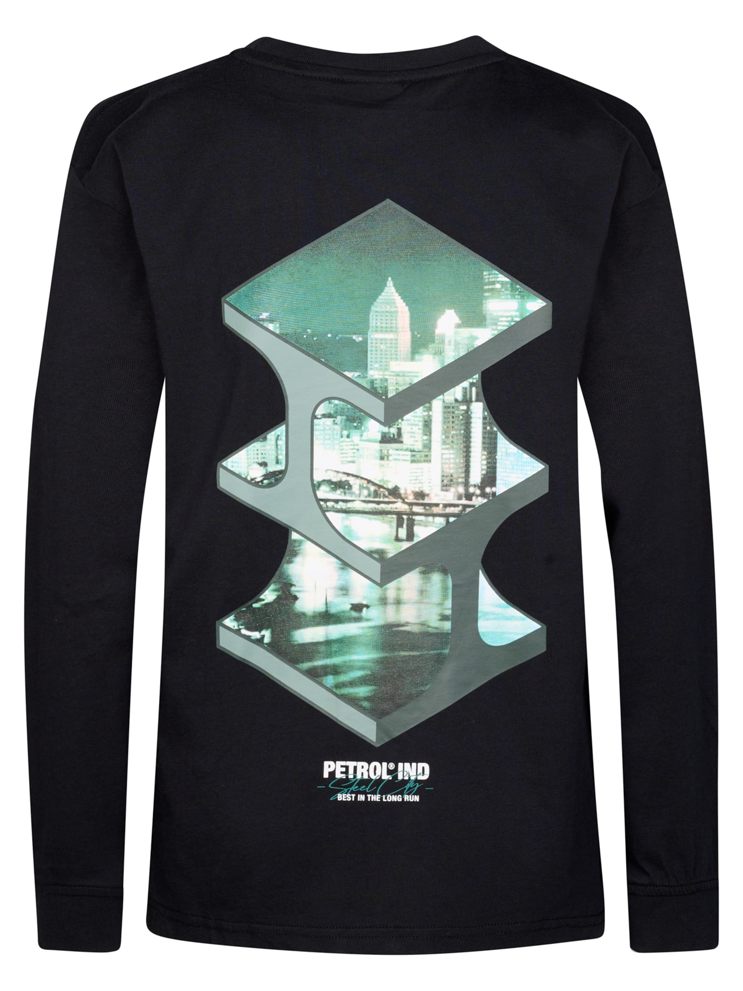 Petrol Industries Shirt in Schwarz