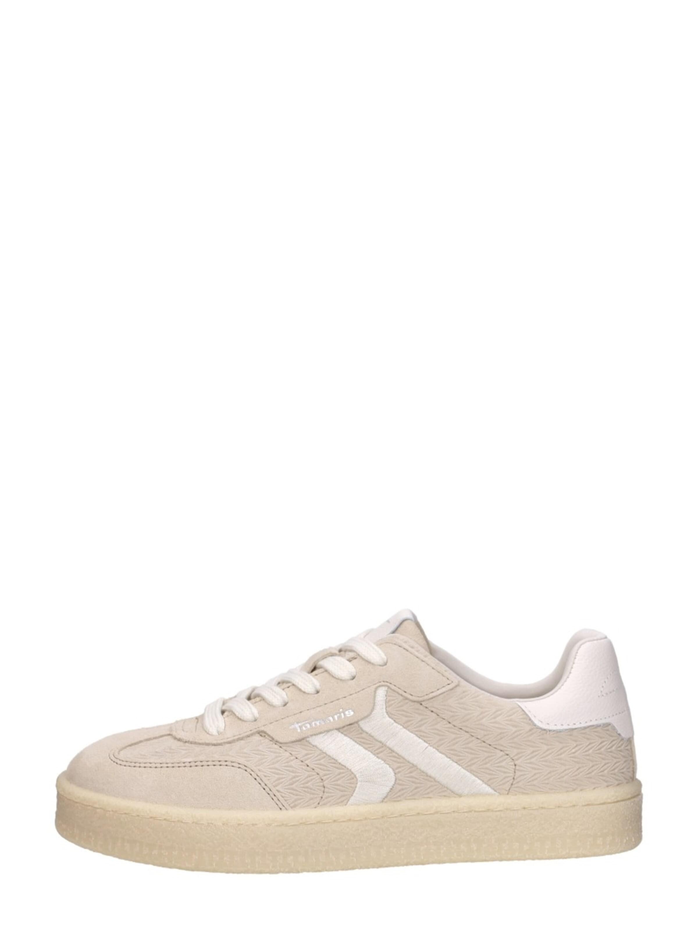 Tamaris Sneakers 'Sneakers Laag' in Beige: front