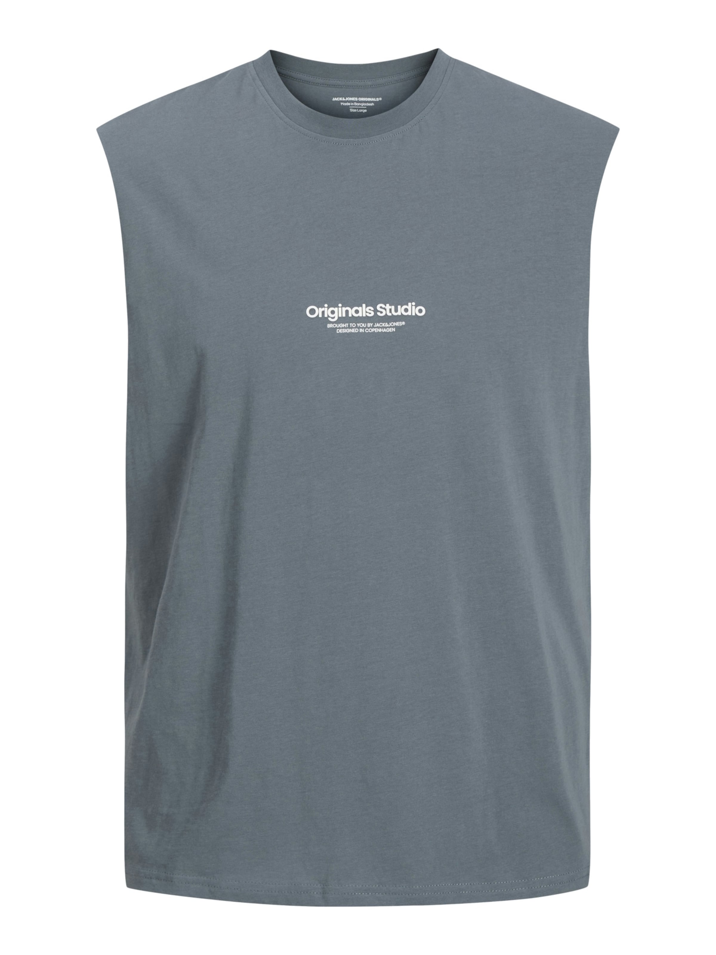 JACK & JONES Tank-Top 'VESTER' in Grau